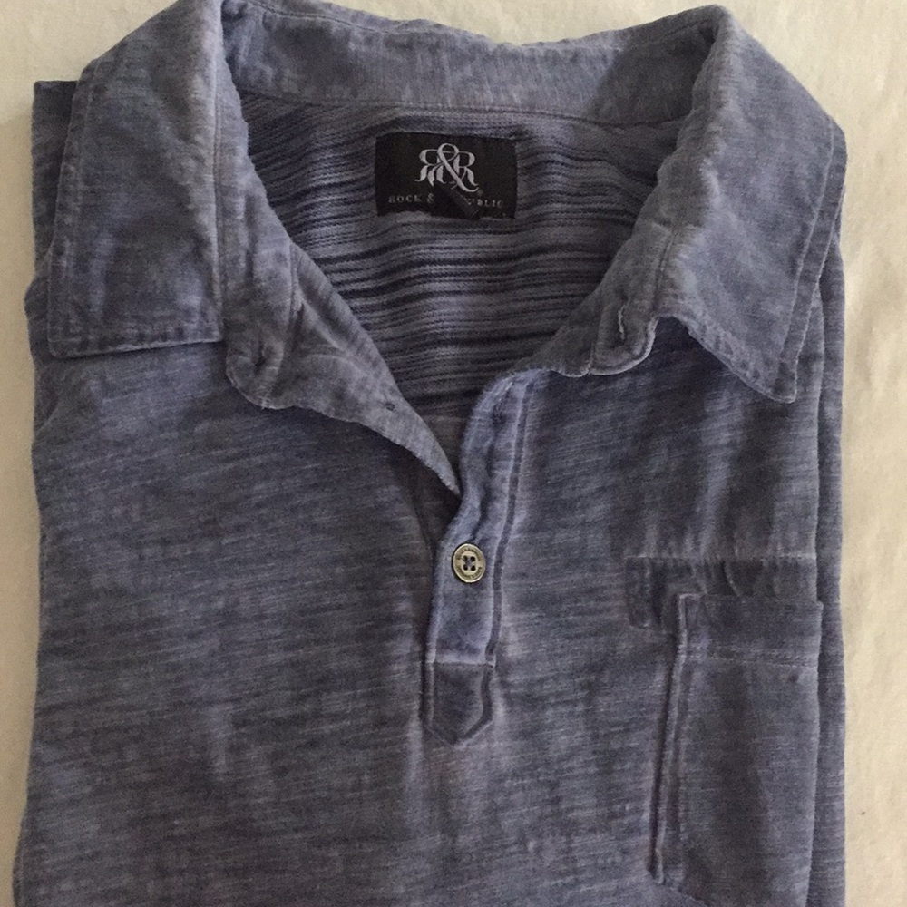 Rock & Republic Short Sleeved polo shirt XL
